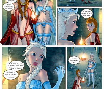 Anna, Elsa, Duke Porn Comics